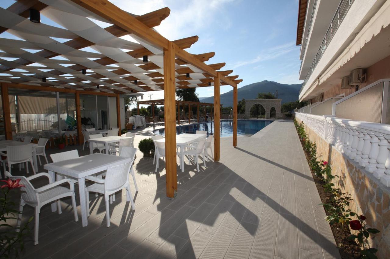 Hotel Riviera Borsh Buitenkant foto